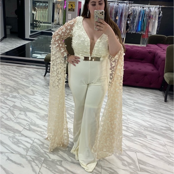Custom Jessica Angel Bridal Jumpsuit